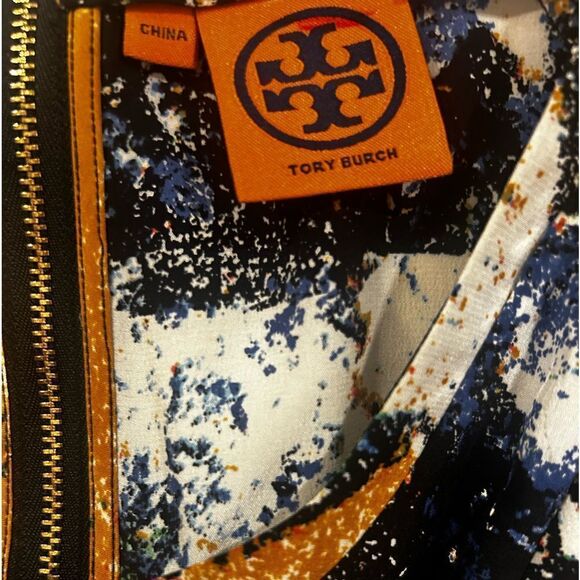 Tory Burch Womens 4 Eileen Silk de Chine Tunic Top Wally
Print Stitch Detail - Picture 8 of 8